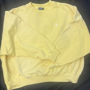 Polo by Ralph Lauren Wicket Yellow Vintage Crew Pullover